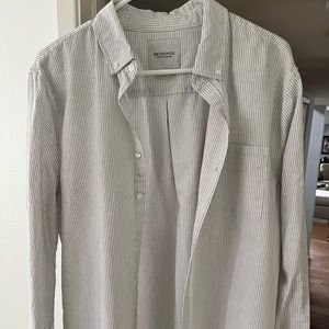 Brunswick mens slim large button down
